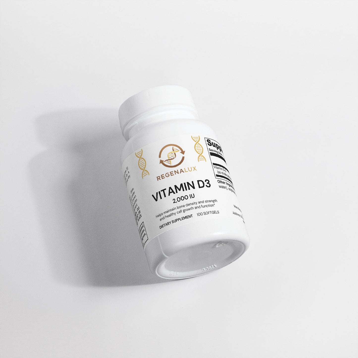 Vitamin D3 2000 IU - High Potency Vitamin D Supplement
