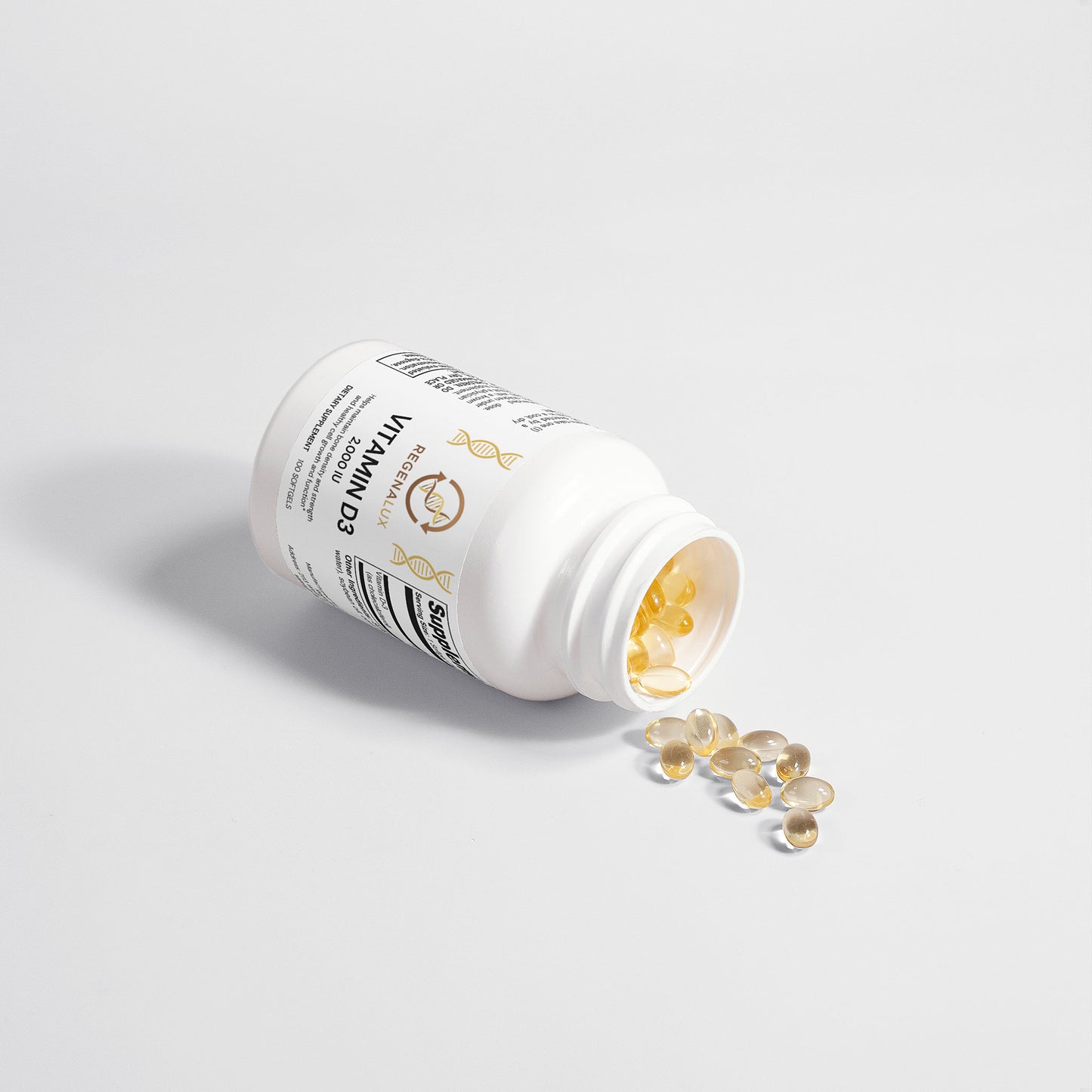 Vitamin D3 2000 IU - High Potency Vitamin D Supplement