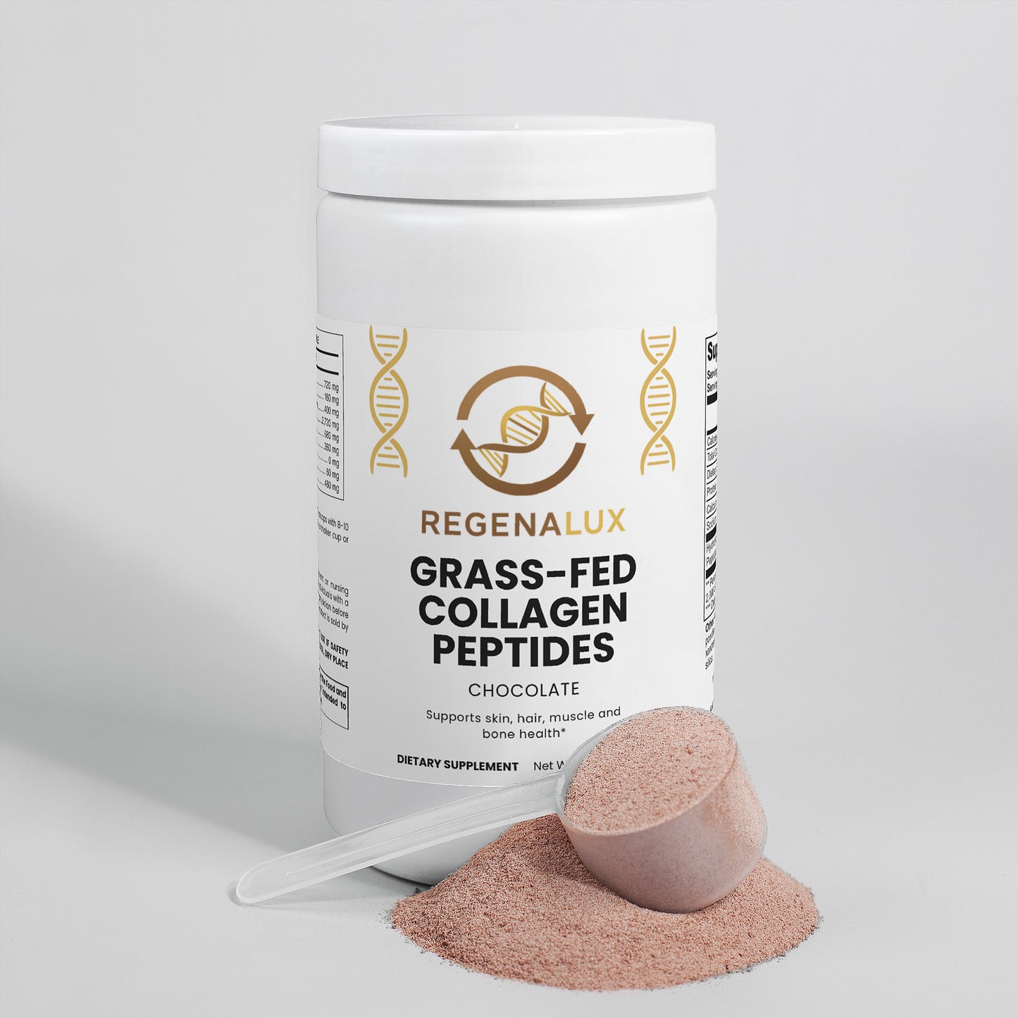 Grass-Fed Collagen Peptides Powder (Chocolate)