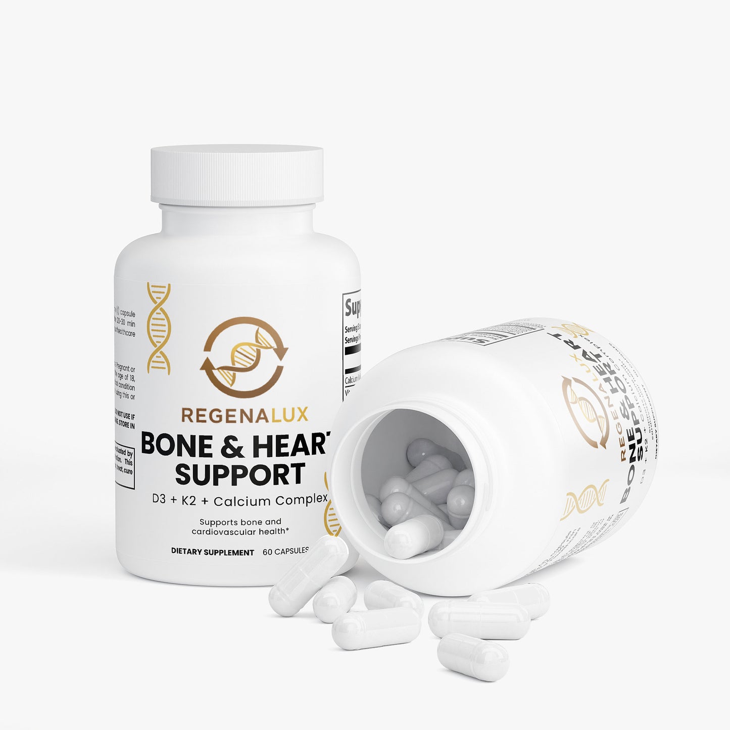 Bone & Heart Support – D3 + K2 + Calcium Complex