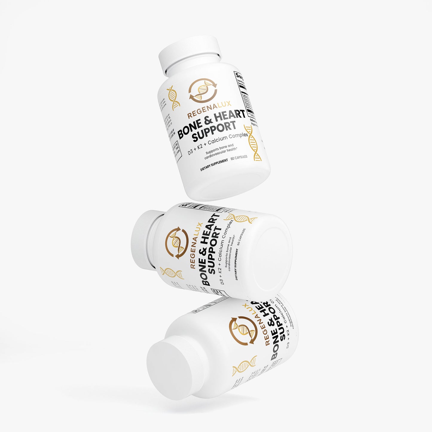 Bone & Heart Support – D3 + K2 + Calcium Complex