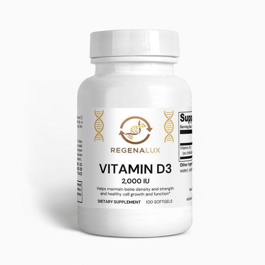 Vitamin D3 2000 IU - High Potency Vitamin D Supplement