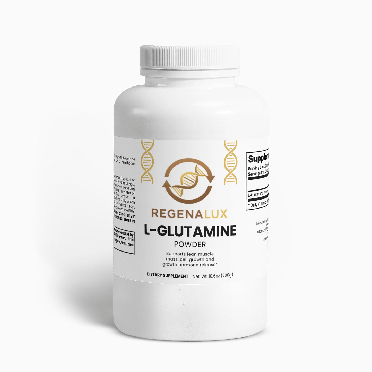 L-Glutamine Powder – Muscle, Gut & Immune Support