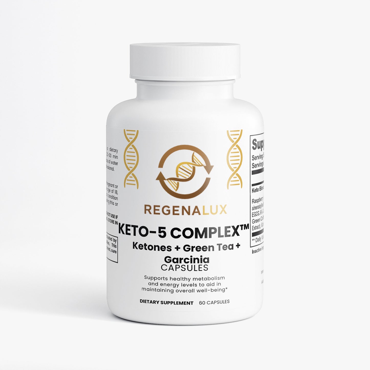 Keto5 Complex™ – Green Tea + Garcinia + Ketones