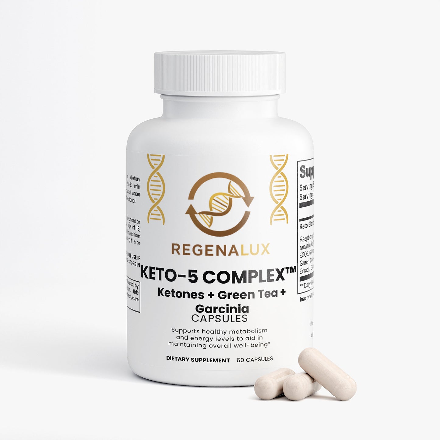 Keto5 Complex™ – Green Tea + Garcinia + Ketones