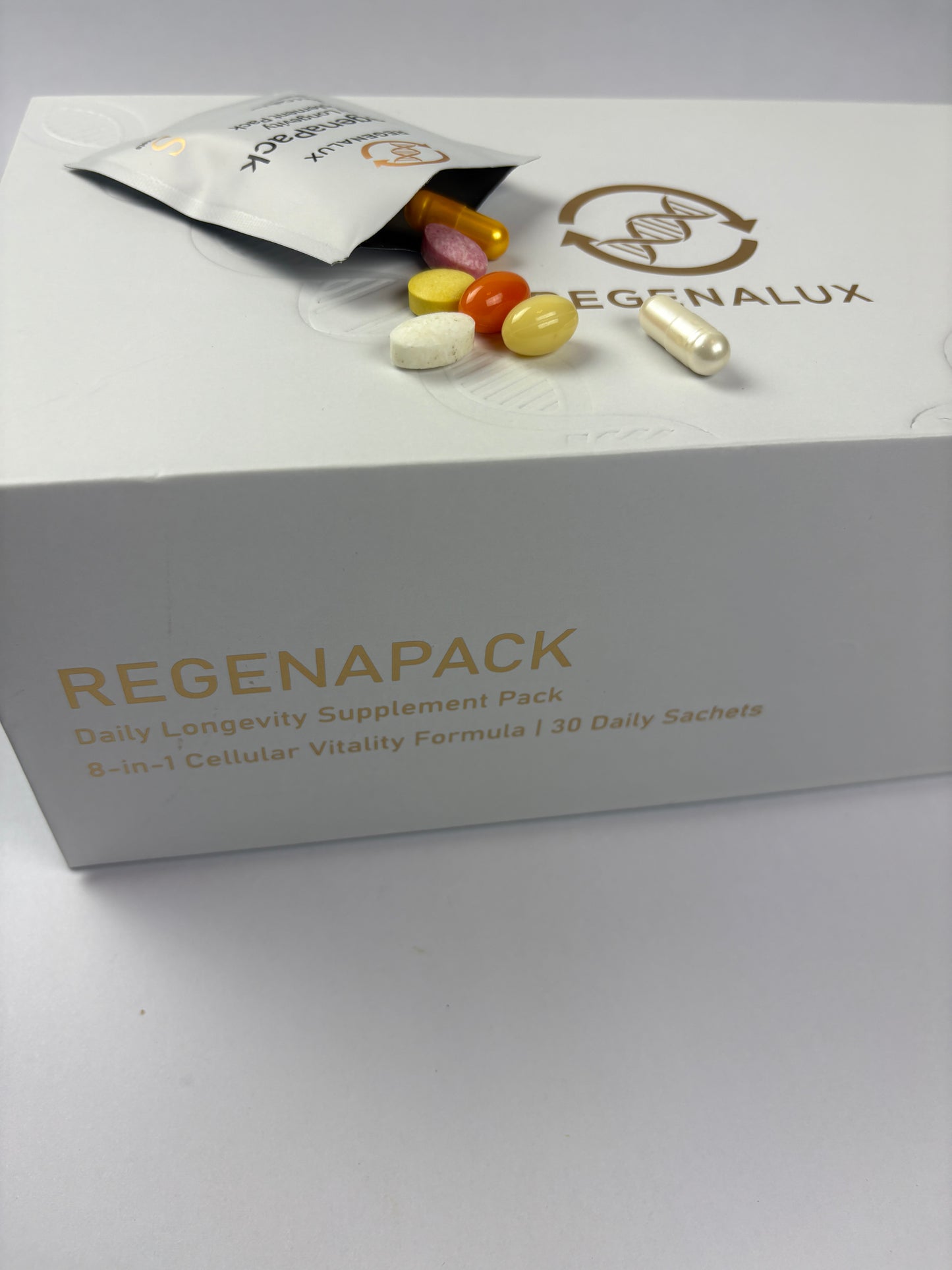 NMN Longevity Supplement – RegenaPack™ Daily 9-Ingredient Formula for Cellular Energy & Healthy Aging